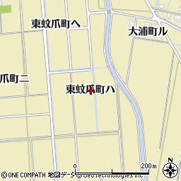 石川県金沢市東蚊爪町ハ周辺の地図
