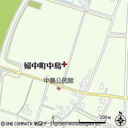 富山県富山市婦中町中島周辺の地図