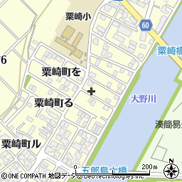 石川県金沢市粟崎町ホ52-43周辺の地図