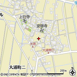 石川県金沢市大浦町ヘ78周辺の地図