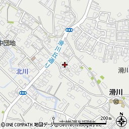 茨城県日立市滑川本町周辺の地図