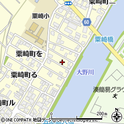 石川県金沢市粟崎町ホ52-15周辺の地図