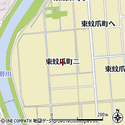 石川県金沢市東蚊爪町ニ周辺の地図