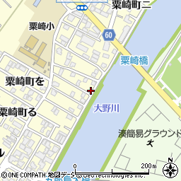 石川県金沢市粟崎町ホ52-81周辺の地図
