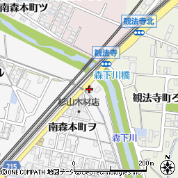 長沢建具店周辺の地図