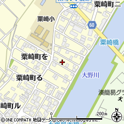 石川県金沢市粟崎町ホ52-72周辺の地図