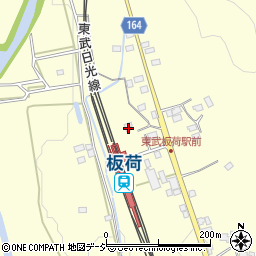 栃木県鹿沼市板荷232周辺の地図