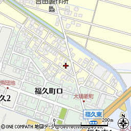 石川県金沢市大場町東876周辺の地図