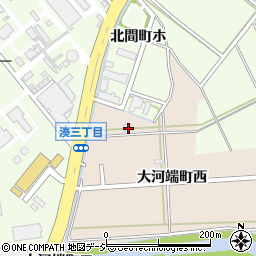 石川県金沢市大河端町西281周辺の地図