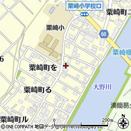 石川県金沢市粟崎町ホ52-11周辺の地図