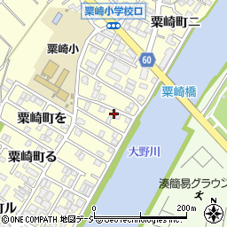 石川県金沢市粟崎町ホ49-8周辺の地図