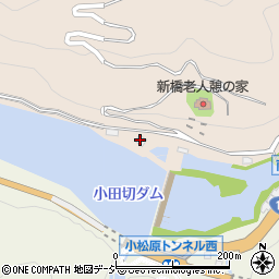 東京電力小田切ダム管理所周辺の地図