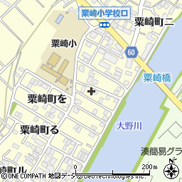 石川県金沢市粟崎町ホ49-11周辺の地図