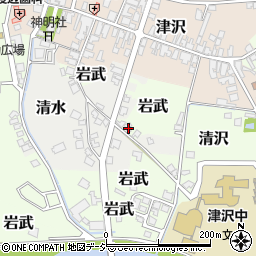 富山県小矢部市岩武971-1周辺の地図
