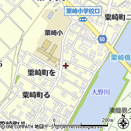 石川県金沢市粟崎町ホ43-13周辺の地図