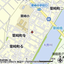 石川県金沢市粟崎町ホ43周辺の地図