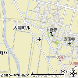 石川県金沢市大浦町ル14-1周辺の地図
