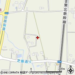 栃木県宇都宮市下田原町3820周辺の地図
