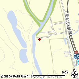 栃木県鹿沼市板荷251-25周辺の地図