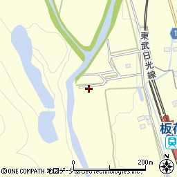 栃木県鹿沼市板荷251-23周辺の地図