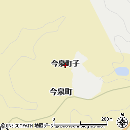 石川県金沢市今泉町子周辺の地図