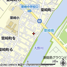 石川県金沢市粟崎町ホ41-10周辺の地図