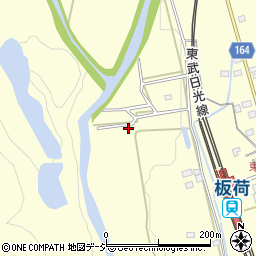 栃木県鹿沼市板荷251-20周辺の地図