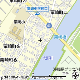 石川県金沢市粟崎町ホ41-9周辺の地図
