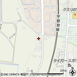 栃木県塩谷郡高根沢町宝積寺1478周辺の地図