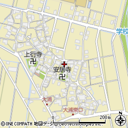 石川県金沢市大浦町（ヘ）周辺の地図