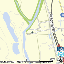 栃木県鹿沼市板荷251周辺の地図