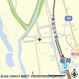 栃木県鹿沼市板荷249周辺の地図