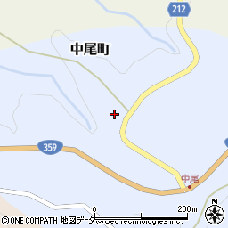 石川県金沢市中尾町ロ周辺の地図