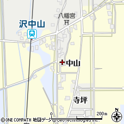 富山県中新川郡立山町中山53周辺の地図