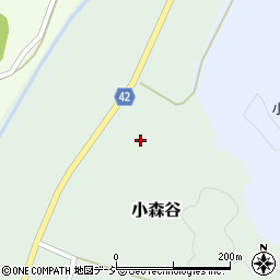 富山県小矢部市小森谷987周辺の地図