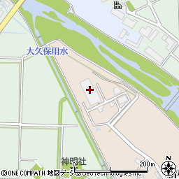 荏原エンジニアリングサービス株式会社　大沢野駐在周辺の地図