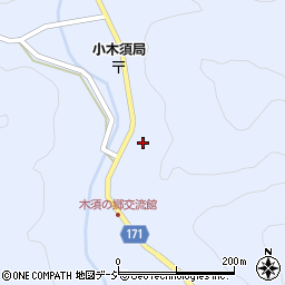 栃木県那須烏山市小木須1875周辺の地図