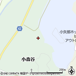 富山県小矢部市小森谷100周辺の地図