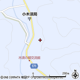 栃木県那須烏山市小木須1869周辺の地図