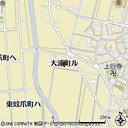 石川県金沢市大浦町ル周辺の地図