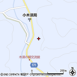 栃木県那須烏山市小木須1871周辺の地図