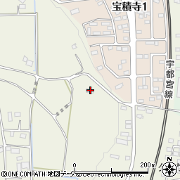 栃木県塩谷郡高根沢町宝積寺266周辺の地図