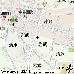 富山県小矢部市岩武961周辺の地図