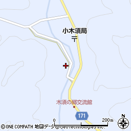 栃木県那須烏山市小木須1917周辺の地図