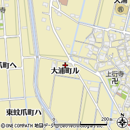 石川県金沢市大浦町ル30周辺の地図