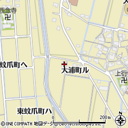 石川県金沢市大浦町ル47周辺の地図