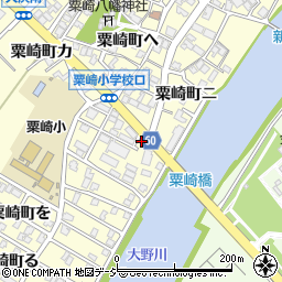 石川県金沢市粟崎町ほ周辺の地図