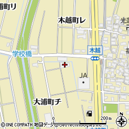 石川県金沢市大浦町チ99-1周辺の地図