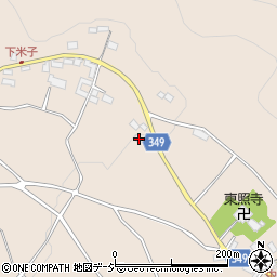 長野県須坂市米子324周辺の地図