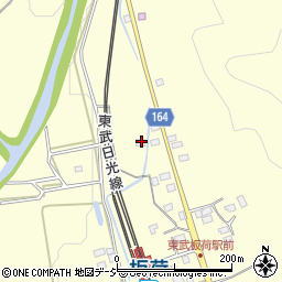 栃木県鹿沼市板荷245周辺の地図